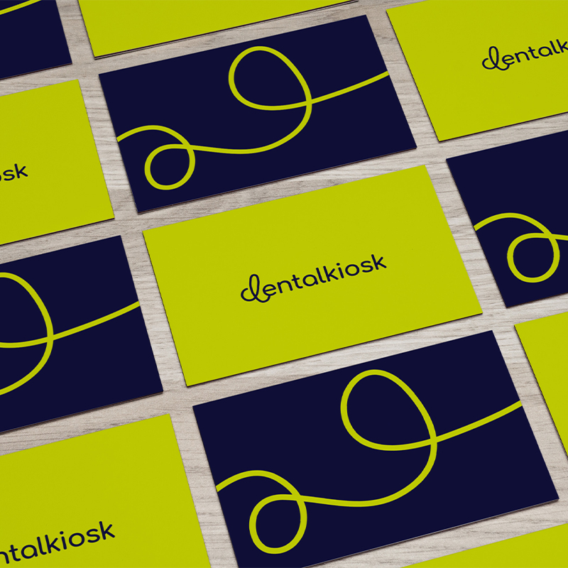 Unser Brand Design für Dentalkiosk.