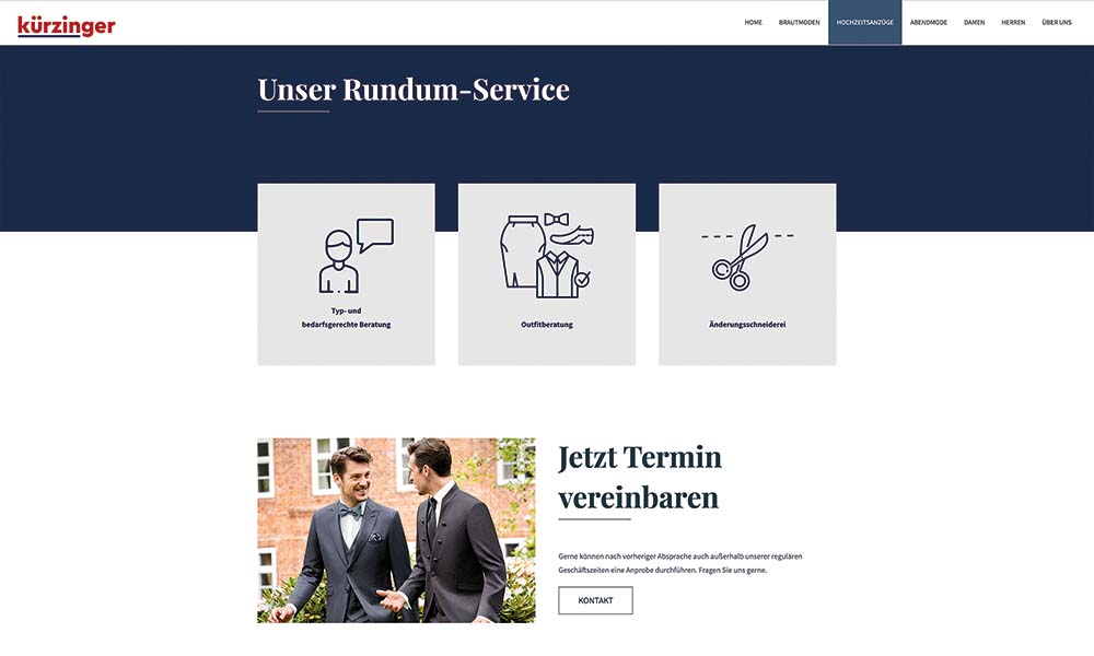 kuerzinger-rundumservice-website