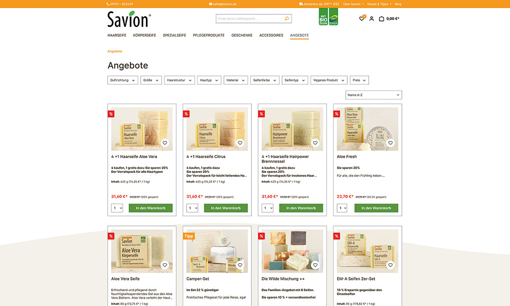 savion-screenshots-aktion-sale